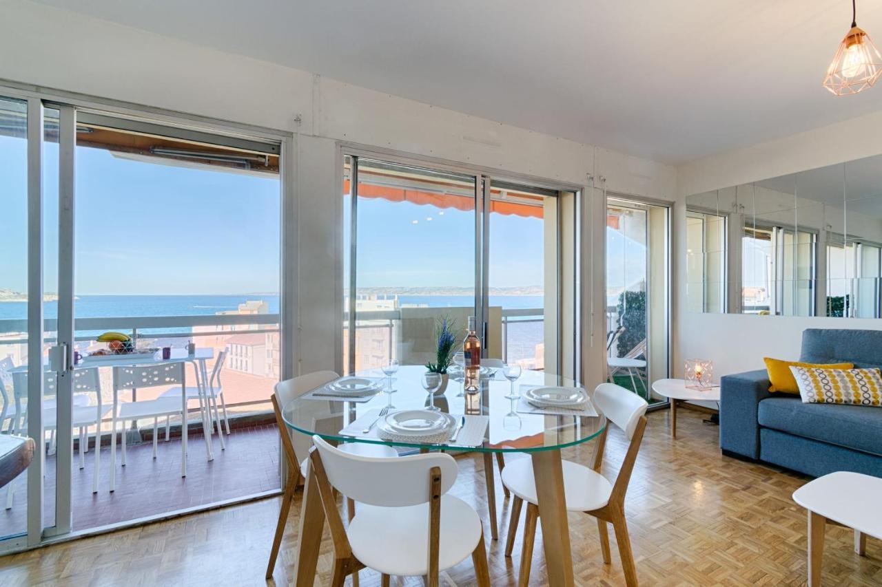Vue Feerique Sur La Mer - Air Rental Marsilia Exterior foto