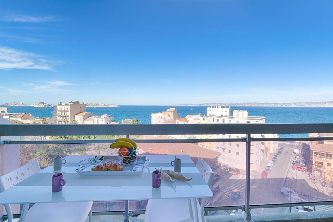 Vue Feerique Sur La Mer - Air Rental Marsilia Exterior foto